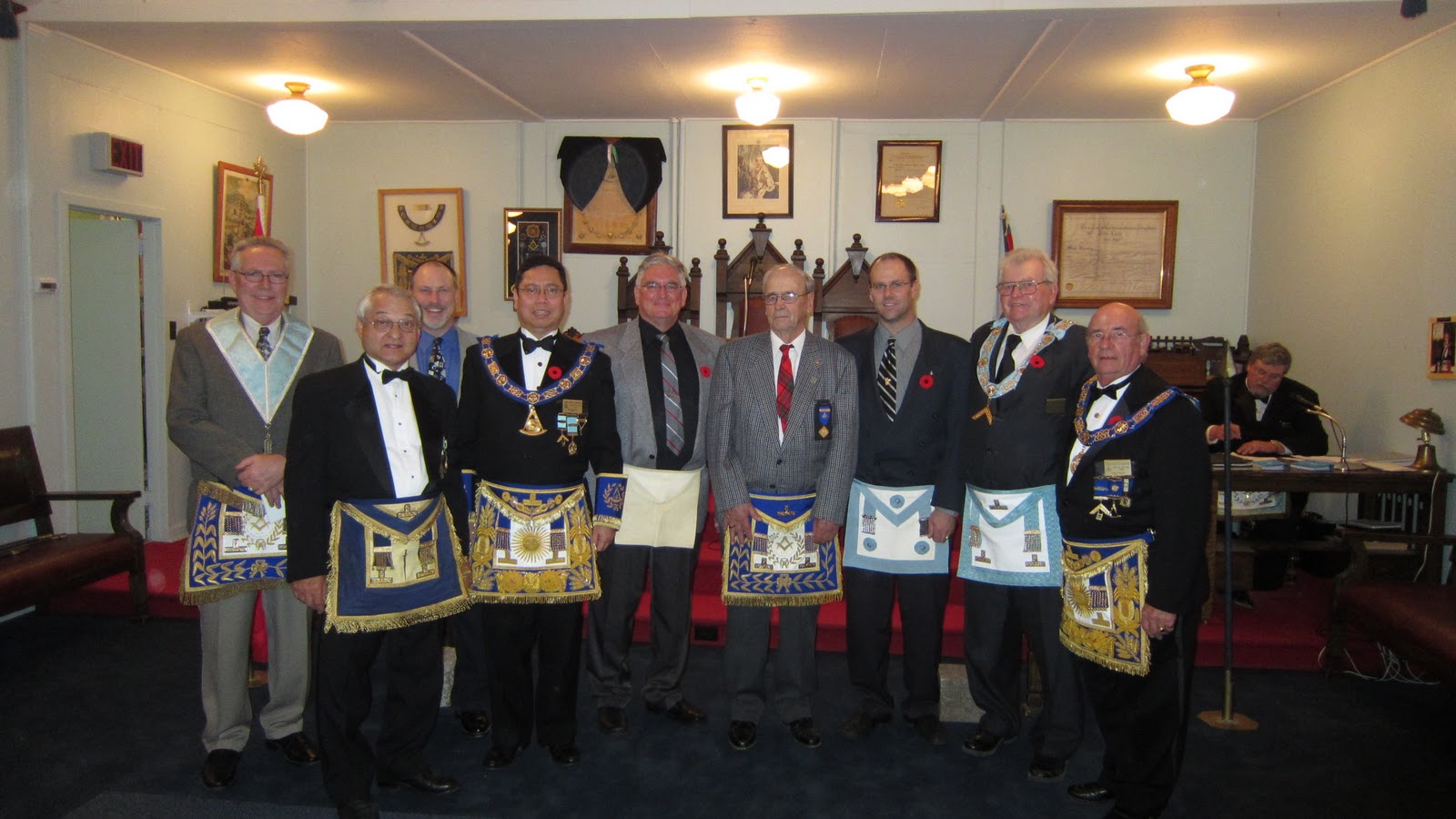 My Masonic Journey Official Visits during the week of Oct 31