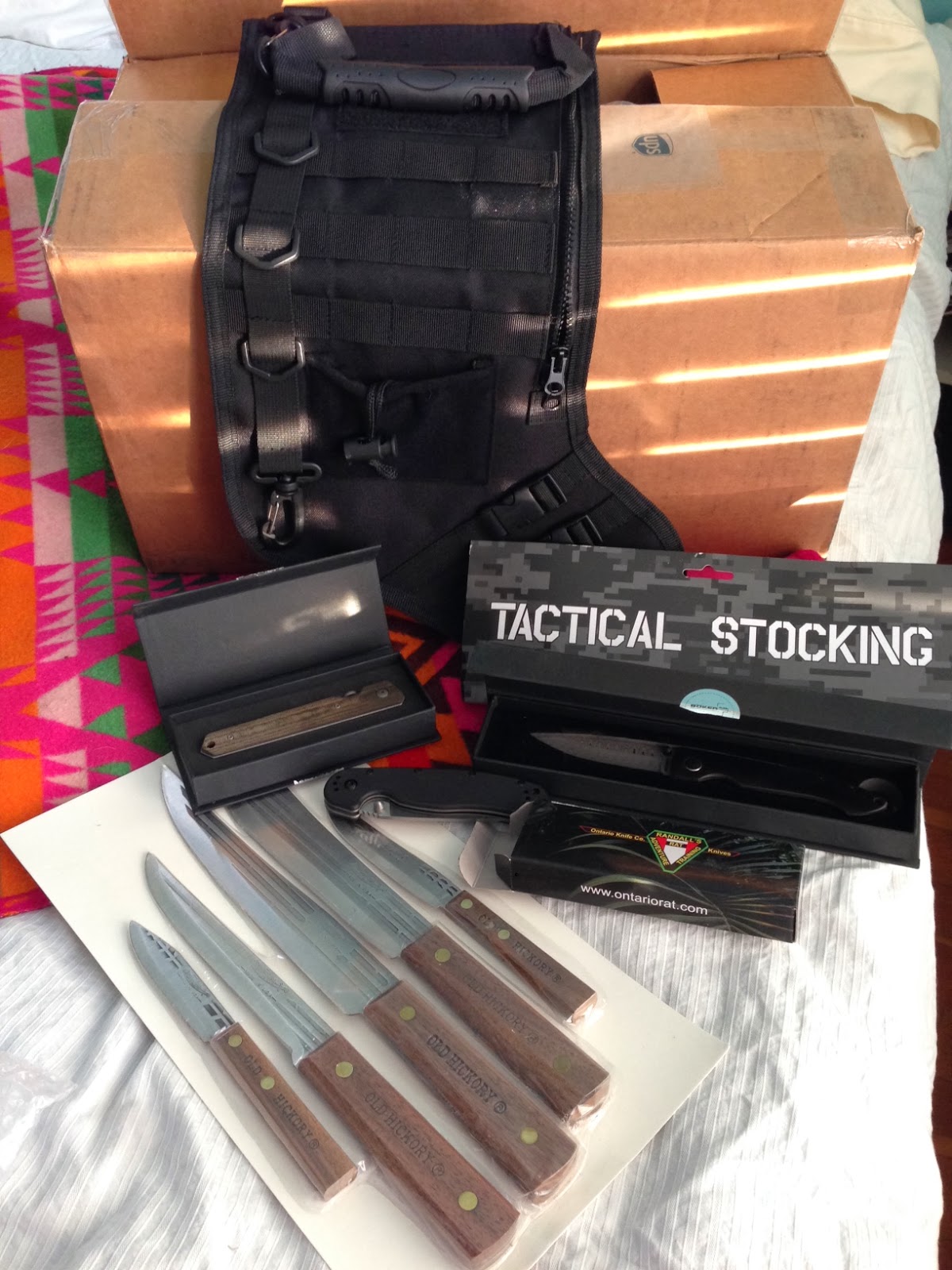 Mobile Knife Sharpening / Knife Sales More Folding Knives Have Just Entered the Building