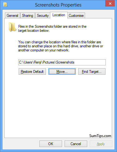 windows 8 screenshot folder windows 8 screenshot folder