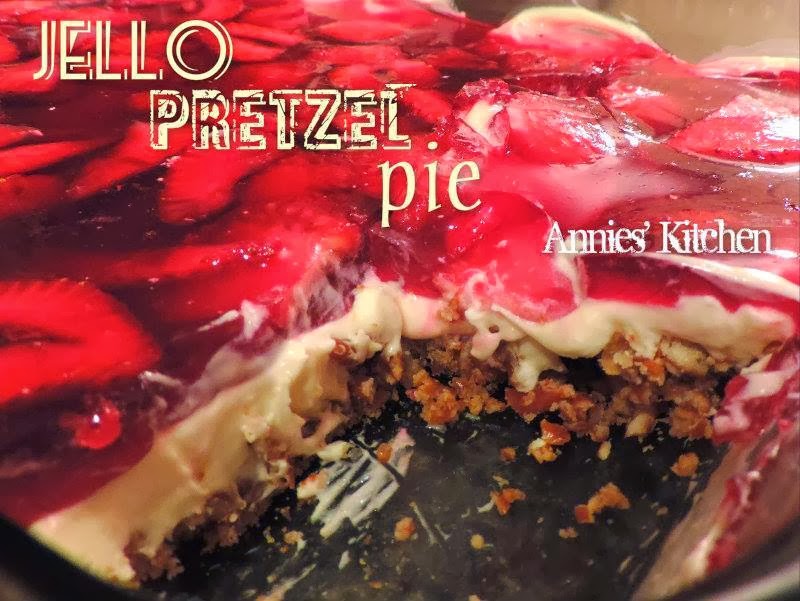 This is how we Mommy Jello Pretzel Pie