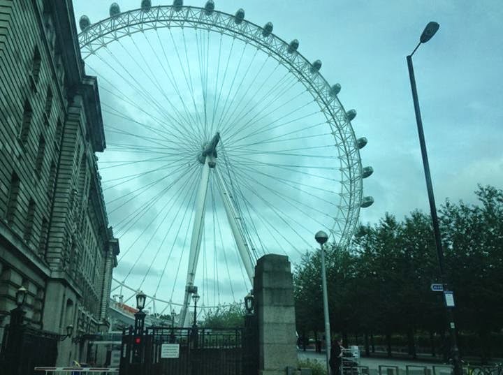 Moment with the London Eye