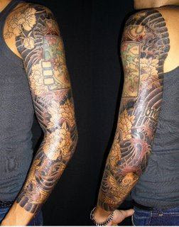 tattoo sleeves, tattooing