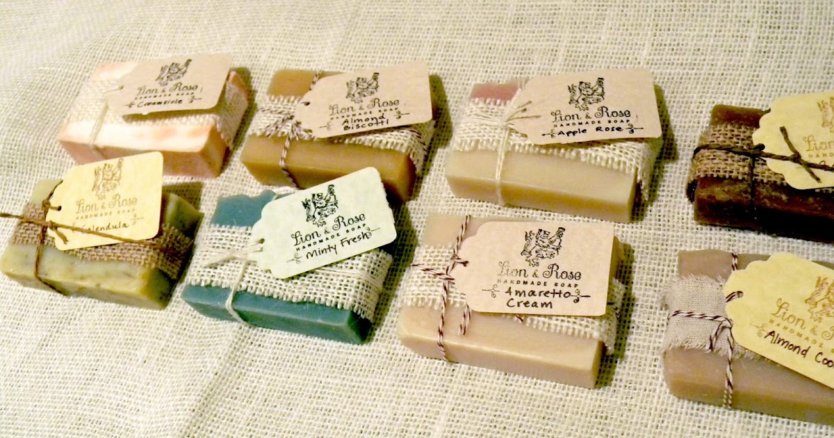 Lion & Rose Handmade Soap Blog New Packaging and Big News!