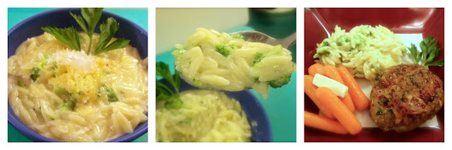 Cheesy Orzo with Broccoli- by KaceyCooks