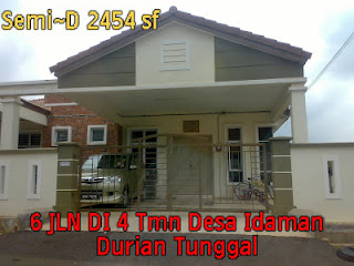 Freehold Double Storey Semi D At Taman Desa Idaman Durian Tunggal Houses For Sale In Durian Tunggal Melaka Mudah My