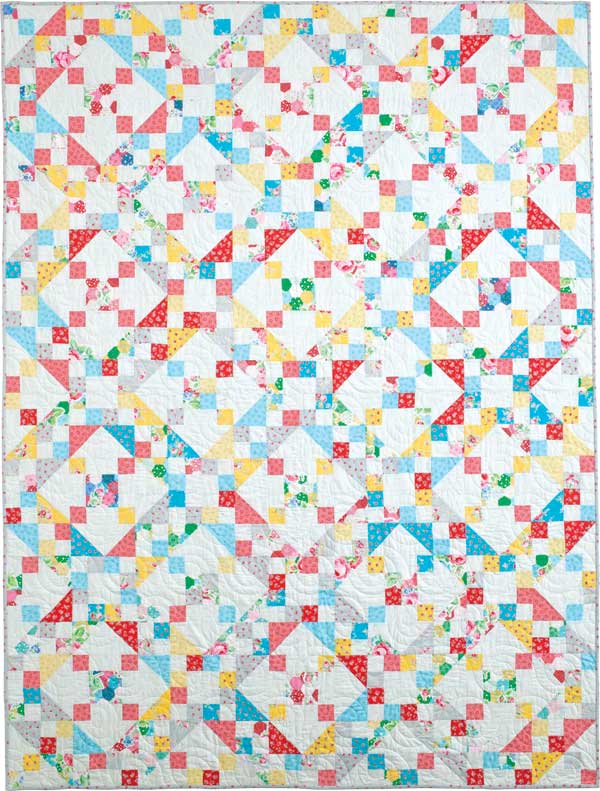 Playful Irish Chain Quilt (plus quilt kits) Quilting In The Rain