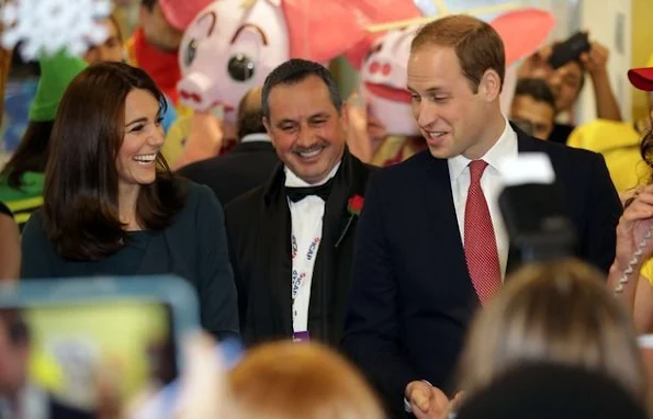 Catherine, Duchess of Cambridge and Prince William, Duke of Cambridge attend the ICAP's 23rd Annual Charity Day at ICAP's London Office