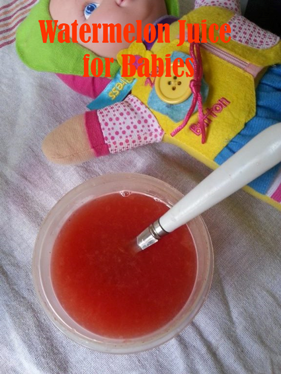 YUMMY TUMMY Watermelon Juice for Babies / Watermelon for Babies
