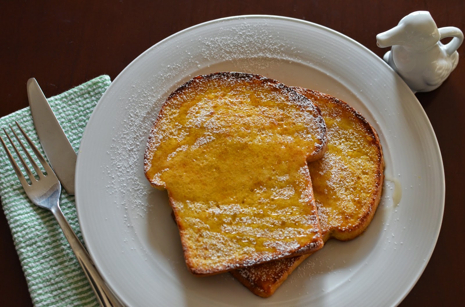 Playing with Flour Ovenbaked individual French toasts