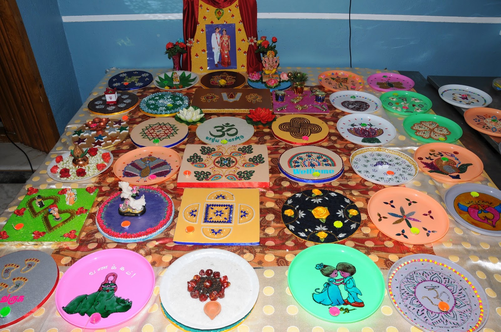 Aarthi Plates for Marriages