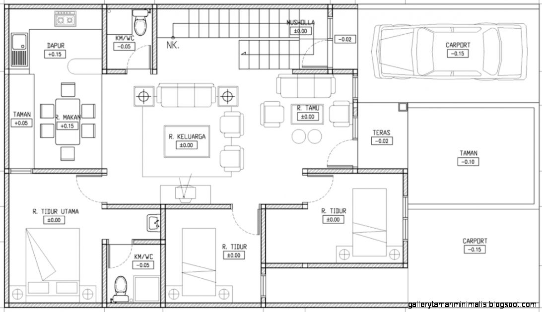 25 Gambar Konstruksi Rumah Minimalis 1 Lantai Design Info On The Web