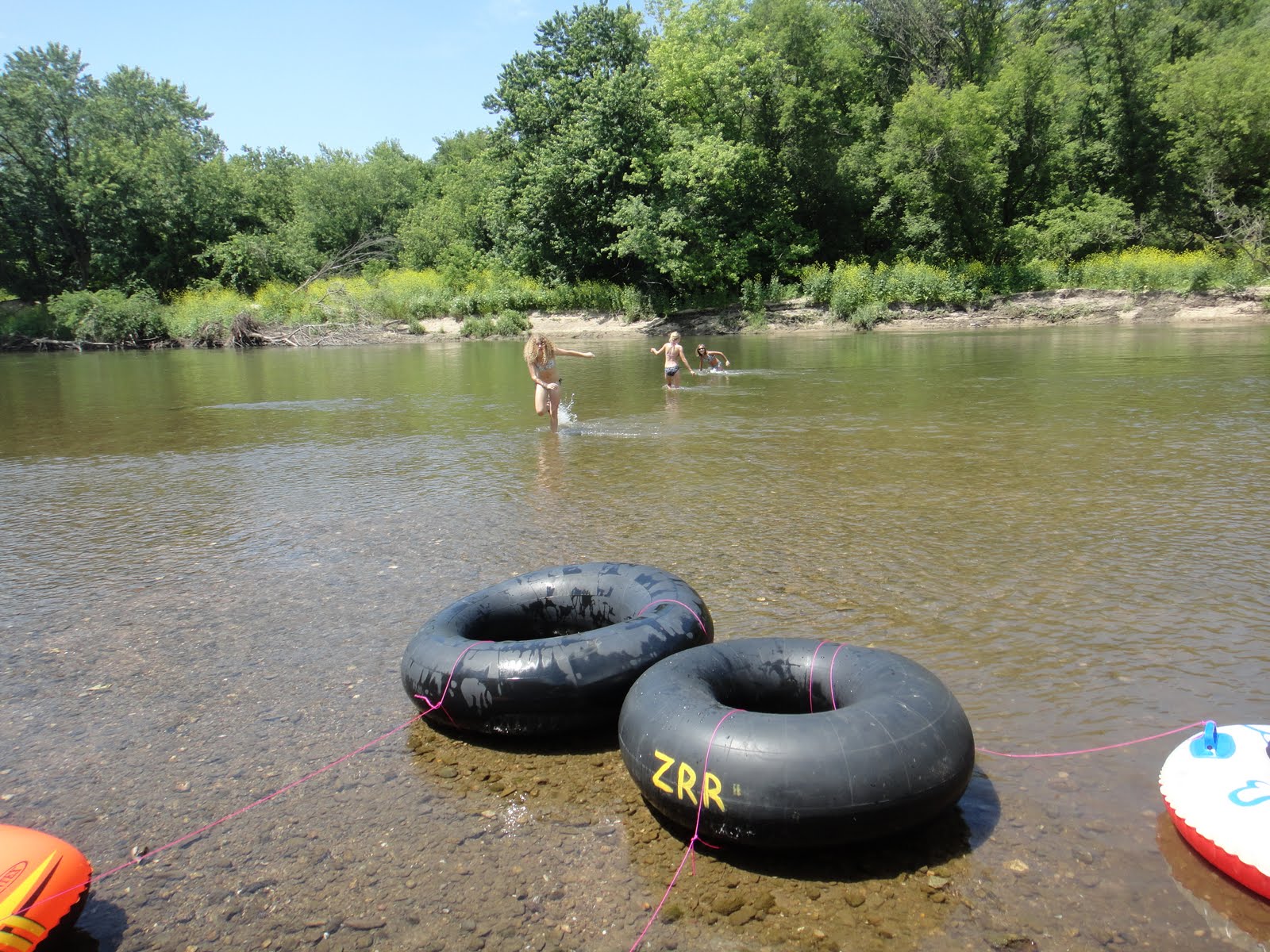 Russman's spot Camping & Tubing on the Zumbro River