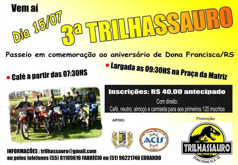 10ª Trilha Ecológica Amigos da Veloterra - Agenda Off Road