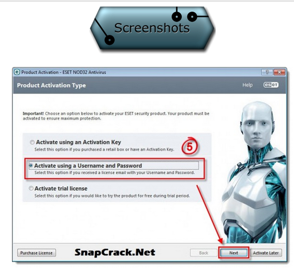 How to activate Eset Nod32