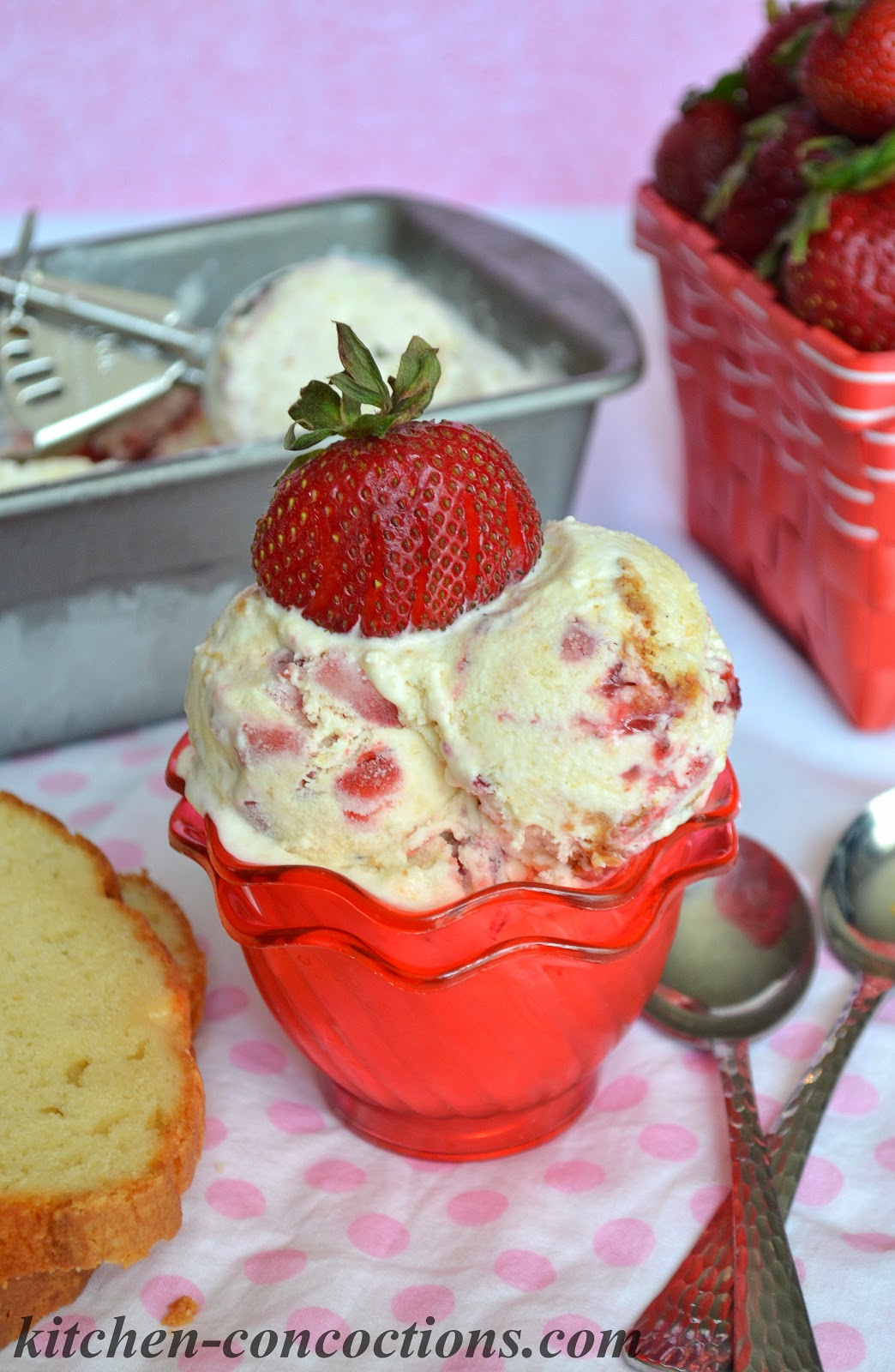 Strawberry Shortcake Ice Cream Kitchen Concoctions