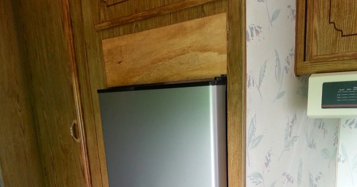 Installing a Residential Refrigerator in an RV Travel Trailer Easy