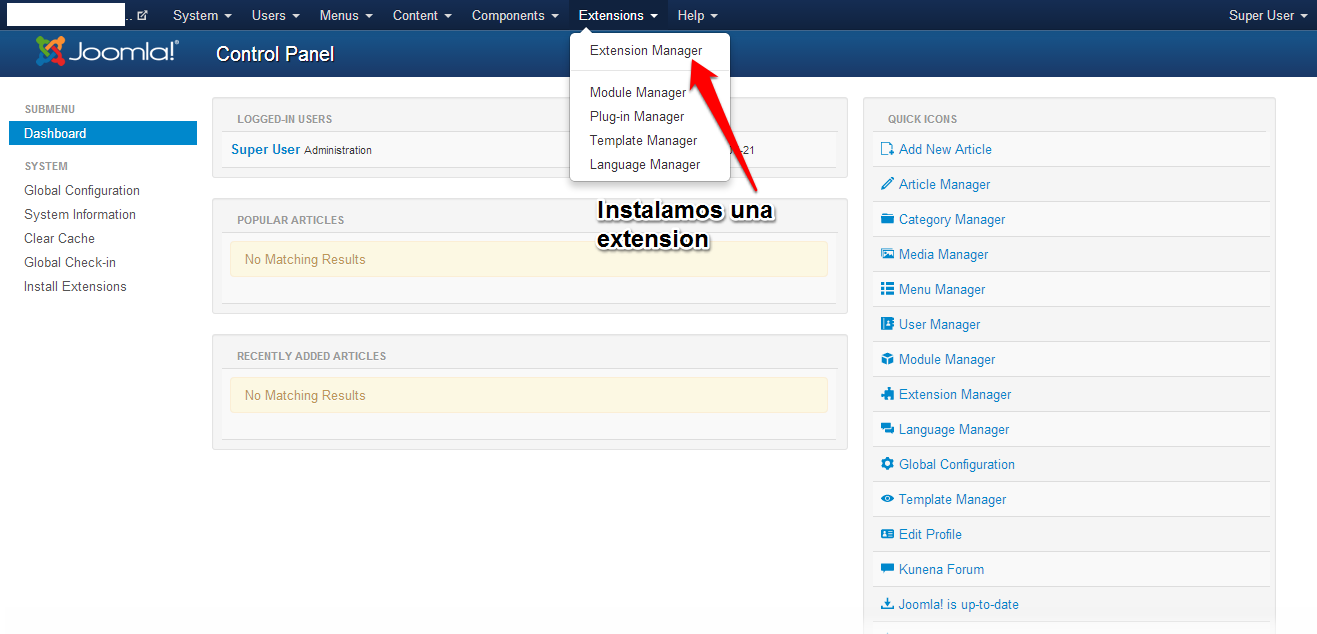 Phoca Gallery en Joomla 3 paso a paso videoJuegos y Open Source