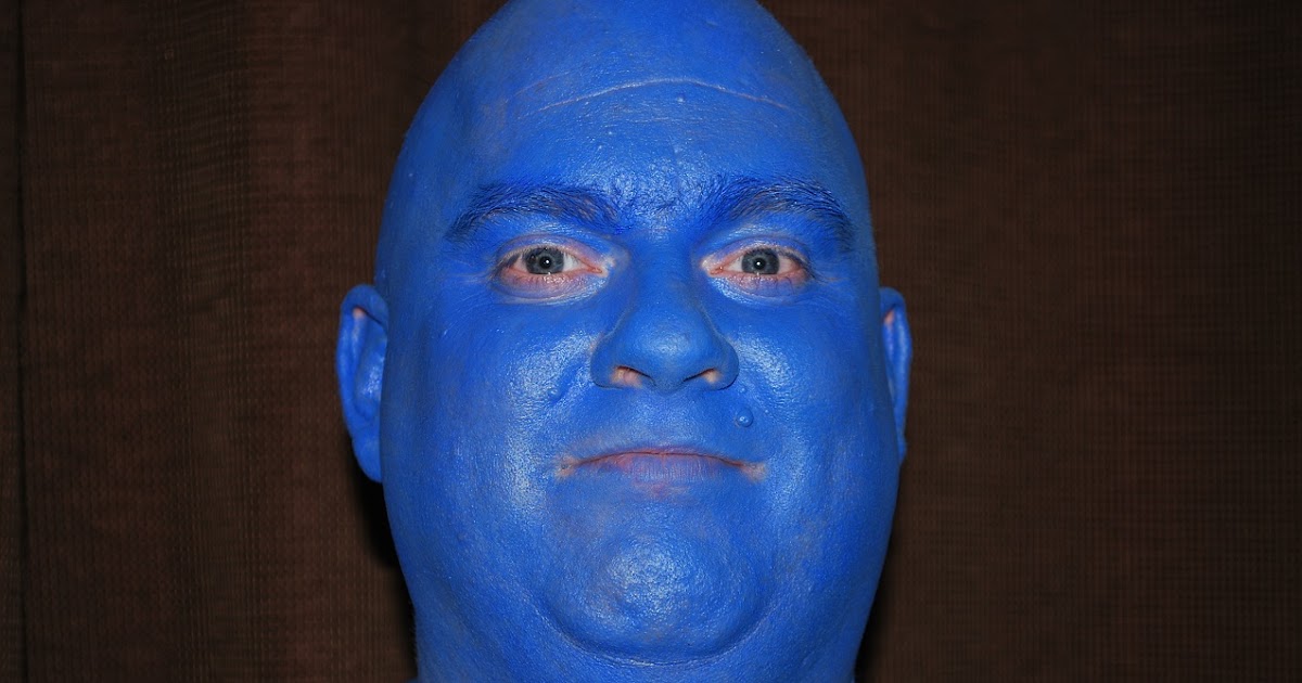 Jeff's Thoughts and Stories The Making of a Blue Man