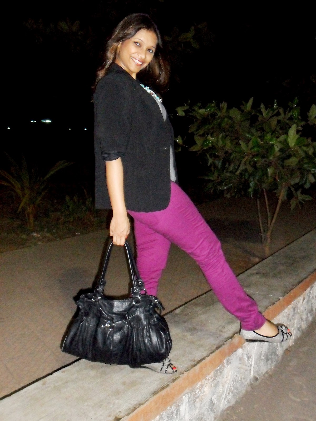 What Color Goes Well With Purple Pants - What To Wear With Purple Trousers