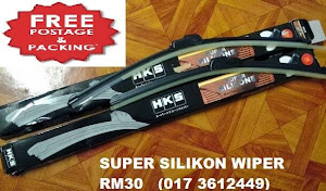 Wiper Silikon HKS Rm30 Siap Pos....