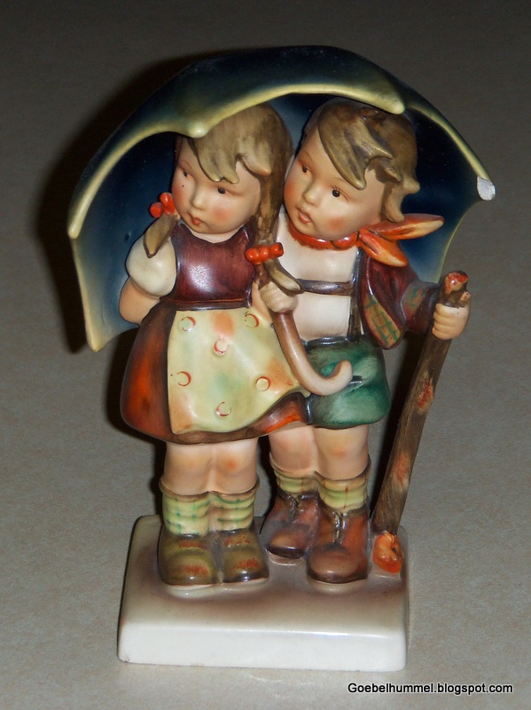 Goebel Hummel Stormy Weather Goebel Hummel Figurine 71 TMK2