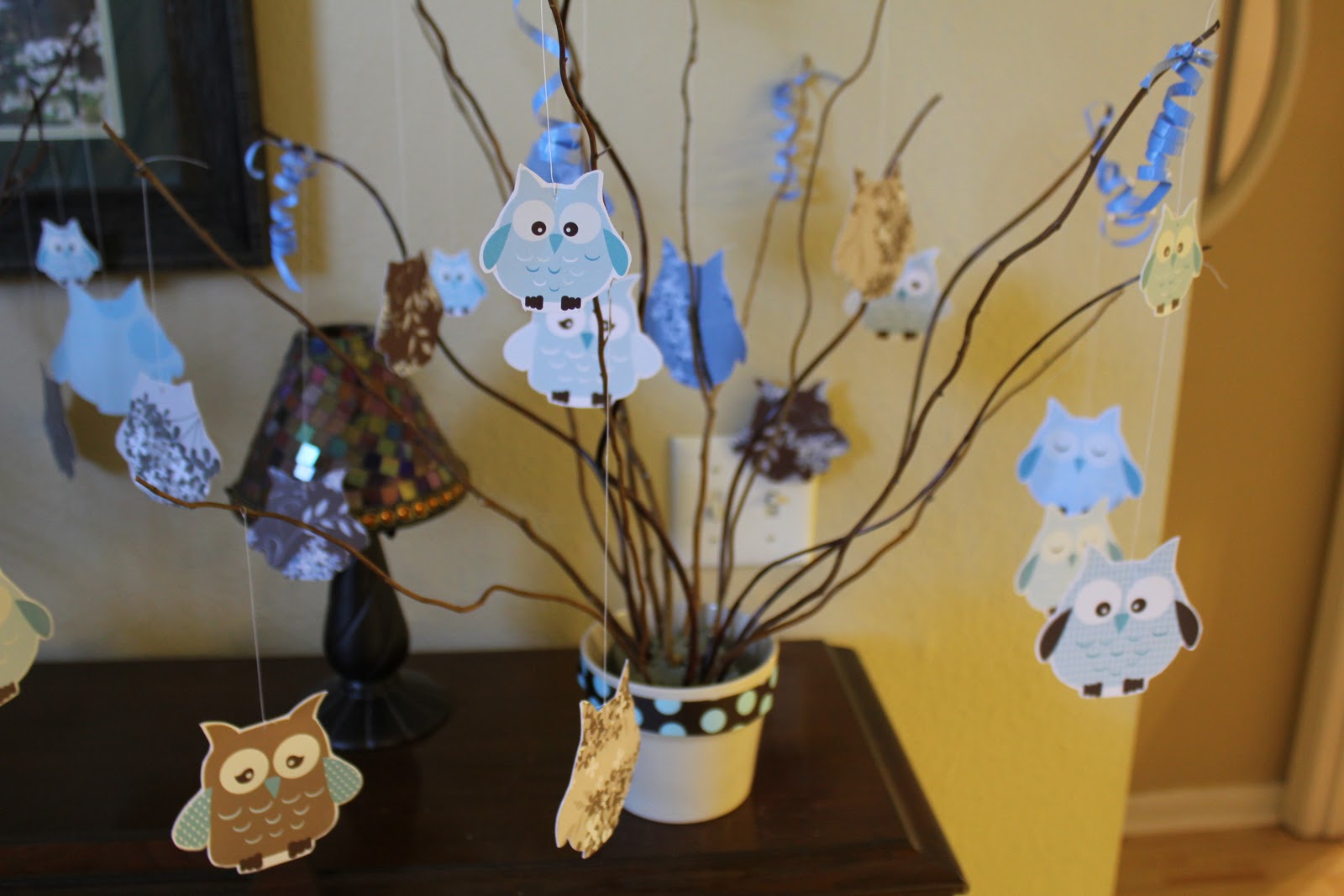 Esther Is Brave Owl Themed Baby Shower Baby Boy