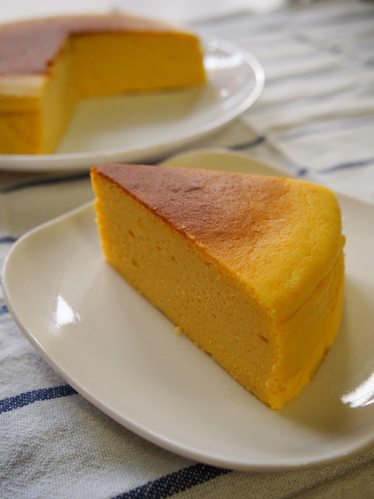Green Banana パンプキンスフレチーズケーキ