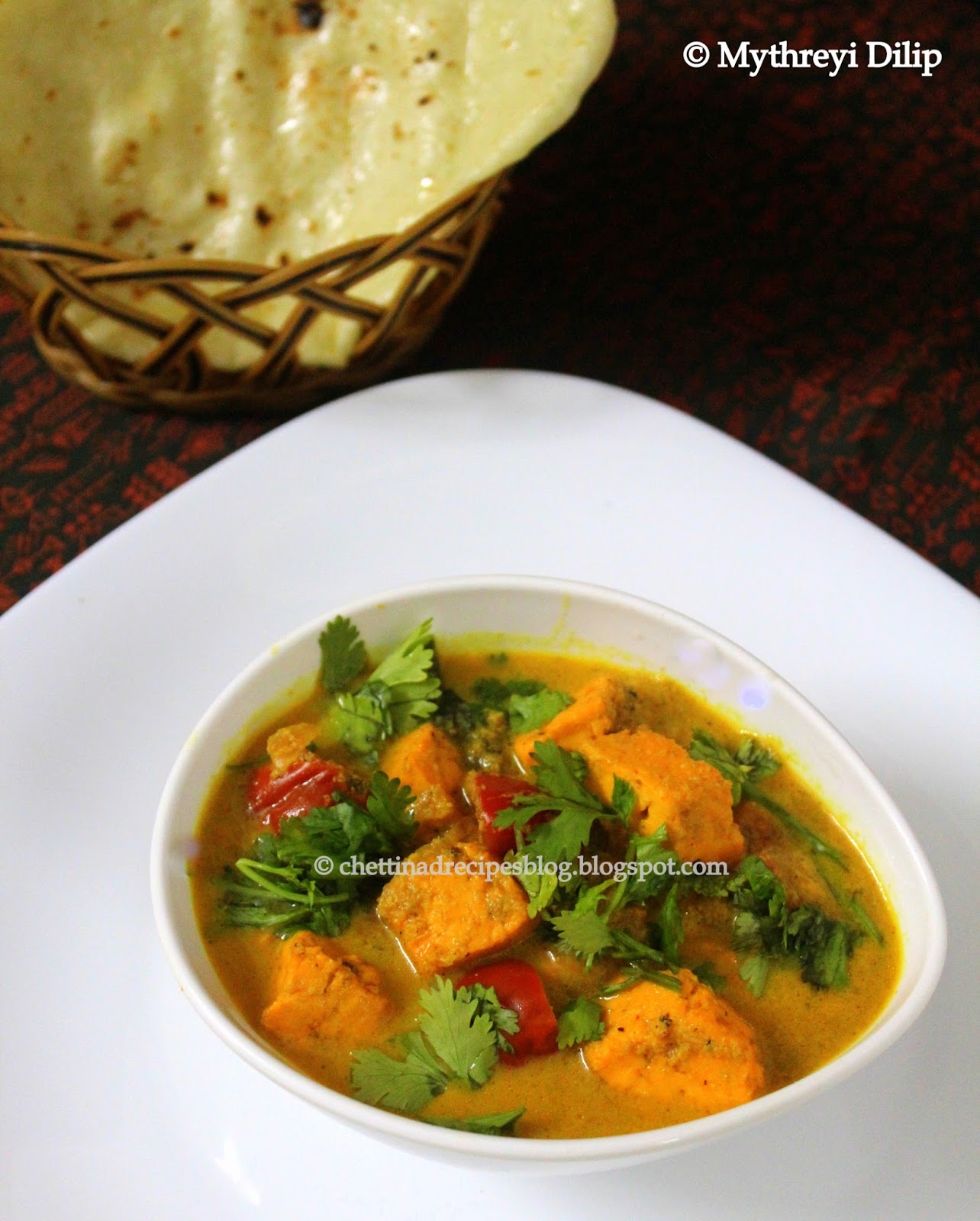 Paneer Milagu Kuzhambu / Paneer Pepper Curry Chettinad Recipes