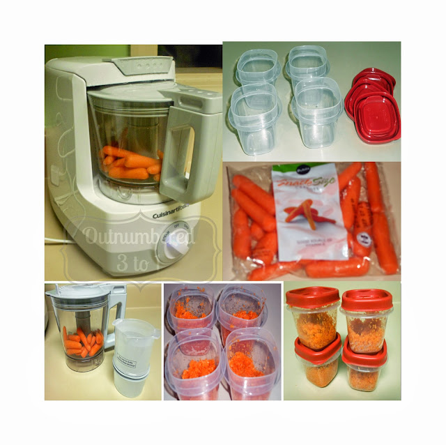 Carrot Baby Food Recipe with Cuisinart Baby Food Maker & Bottle Warmer