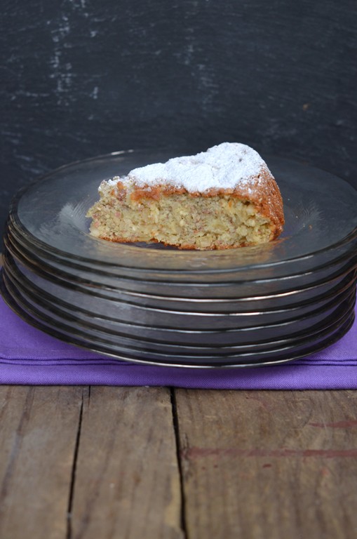 Apple Peanut Passover Cake