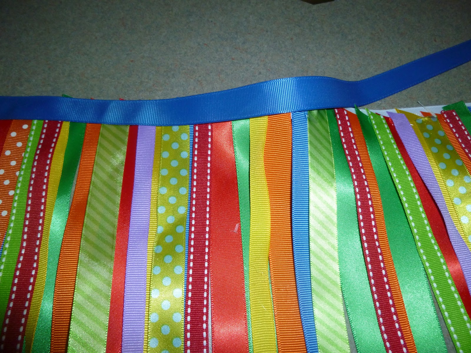 The Fountains High Chair Ribbon Banner