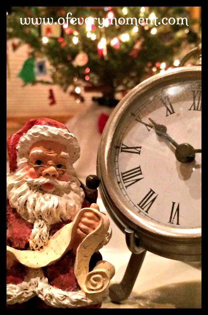 Dear Santa the most of every moment