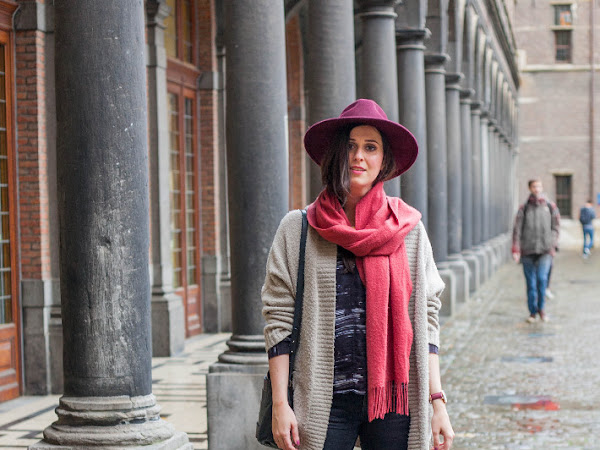 Outfit: winter boho in hat and layers