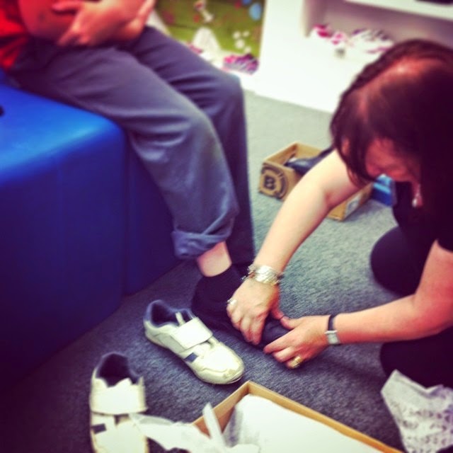 Mama OWL Blog School Shoe Shopping with Clarks