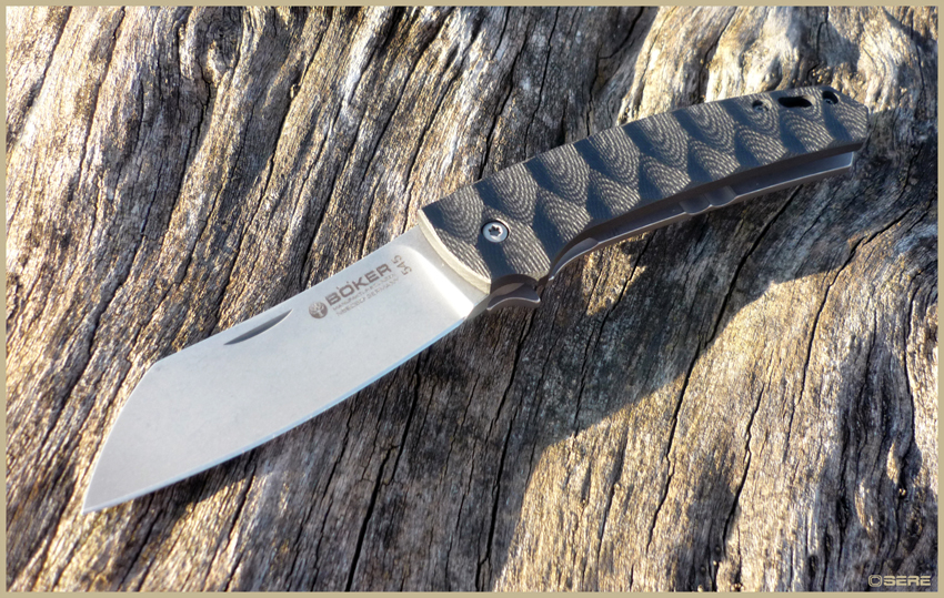 SERE KNIVES & PHOTOGRAPHY Böker Haddock; Design by Jens Ansø