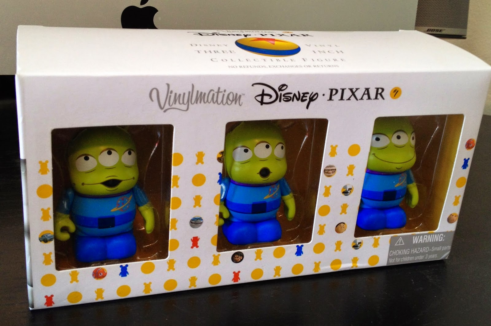 Dan the Pixar Fan Toy Story Alien Vinylmation 3Pack