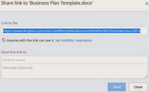 Chia sẻ tài liệu với Dropbox