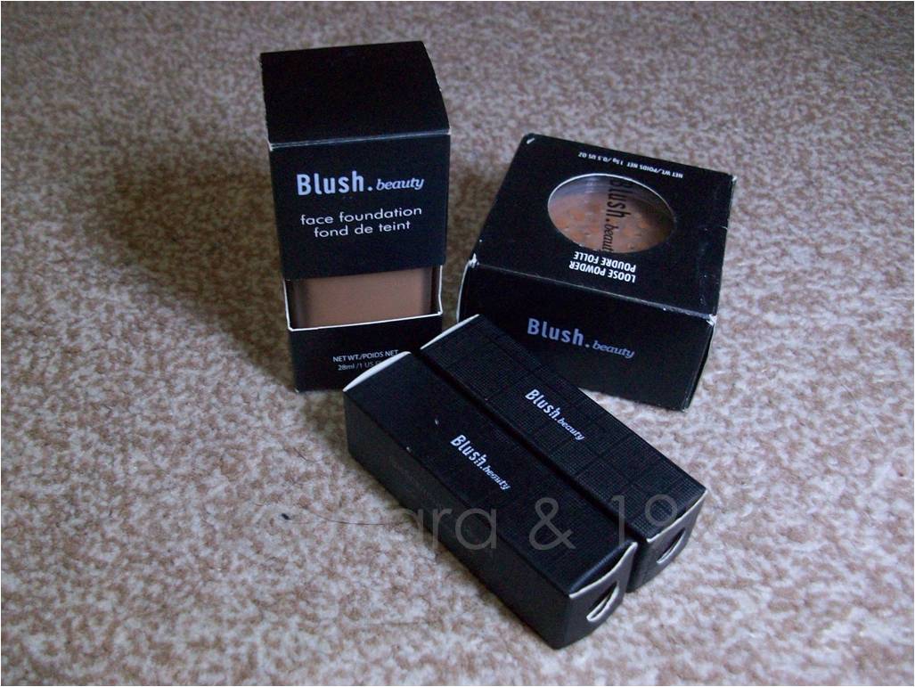 Product Review Blush Beauty Liquid Foundation, Loose Powder & Lipsticks