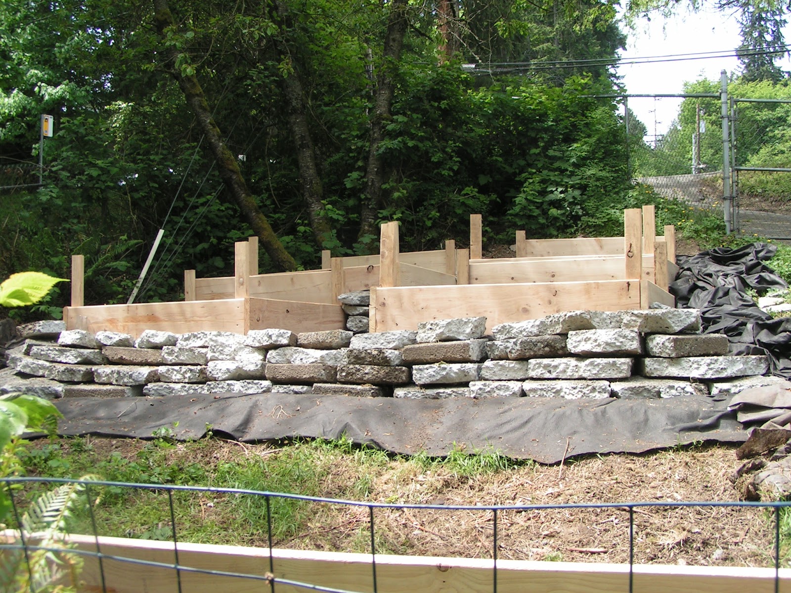 Artisan Lifestyle Photo tour, Gardening on a hill, nice little pea patch