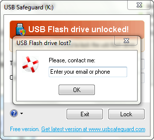 USB Safeguard lost Protect USB dengan mudah dengan USB Safeguard