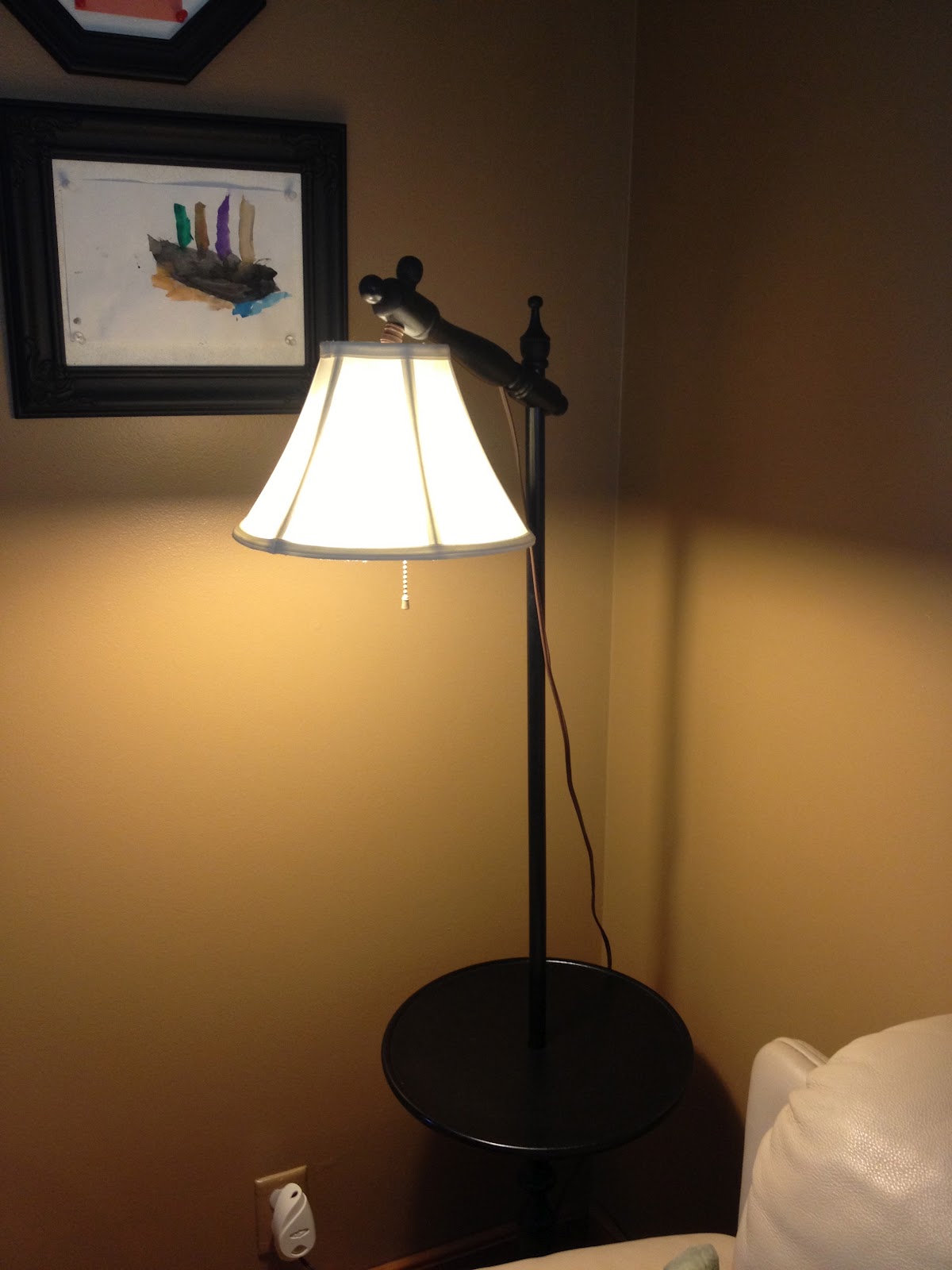ID Mommy Thrift Store Revamp Table / Floor Lamp Update