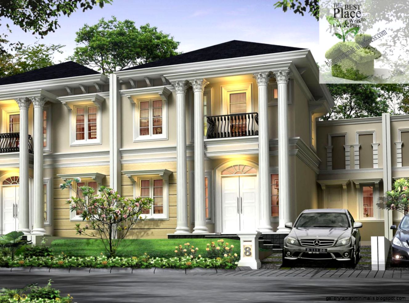 Gambar Rumah Mewah Gallery Taman Minimalis Gambar Rumah Mewah Gallery Taman Minimalis