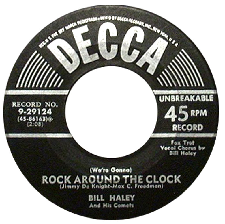 AL FIN MUSICA !! BILL HALEY & HIS COMETS ROCK AROUND THE CLOCK 1954.