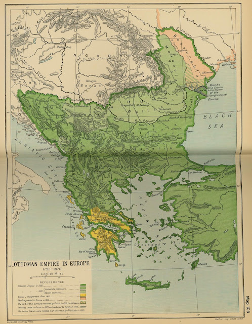 Balkan Savaslari Haritasi