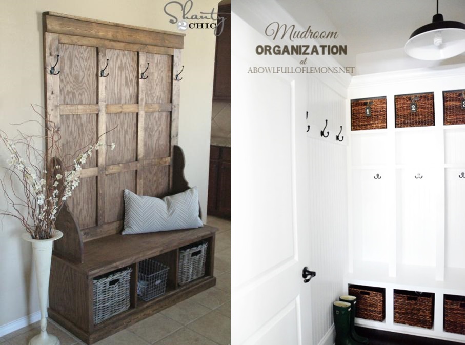 a bushel 'n' a peck faux hall tree