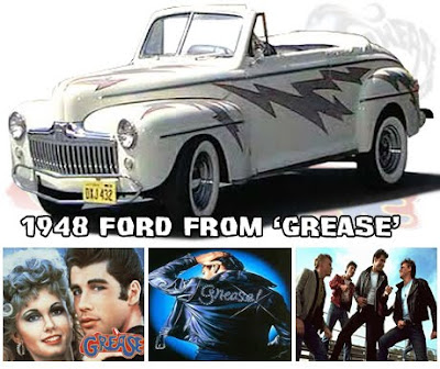 New collection inspired to Grease movie with templates for'50s car town