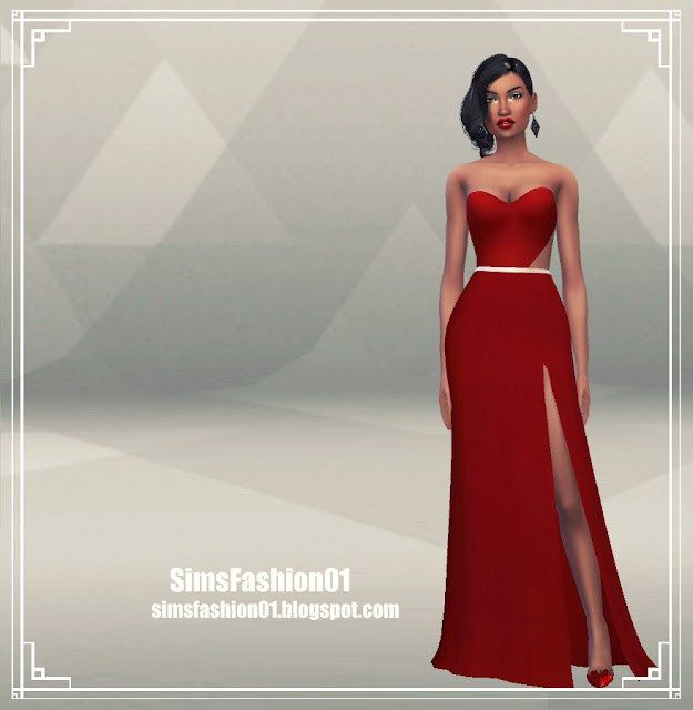 одежда - The Sims 4: Женская выходная одежда - Страница 3 4