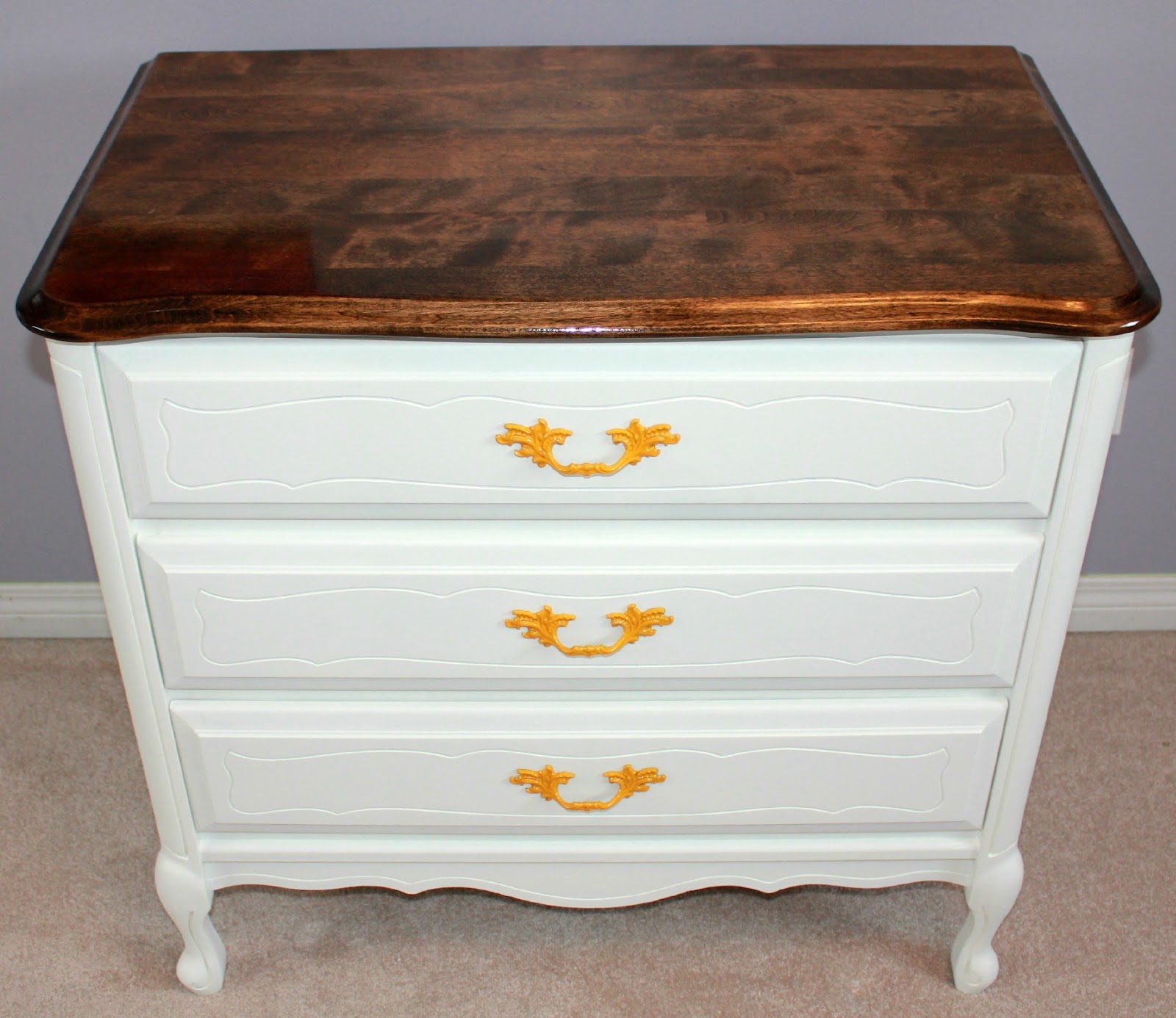 Two Loonies and a Penny Refinishing the Nursery Dressers