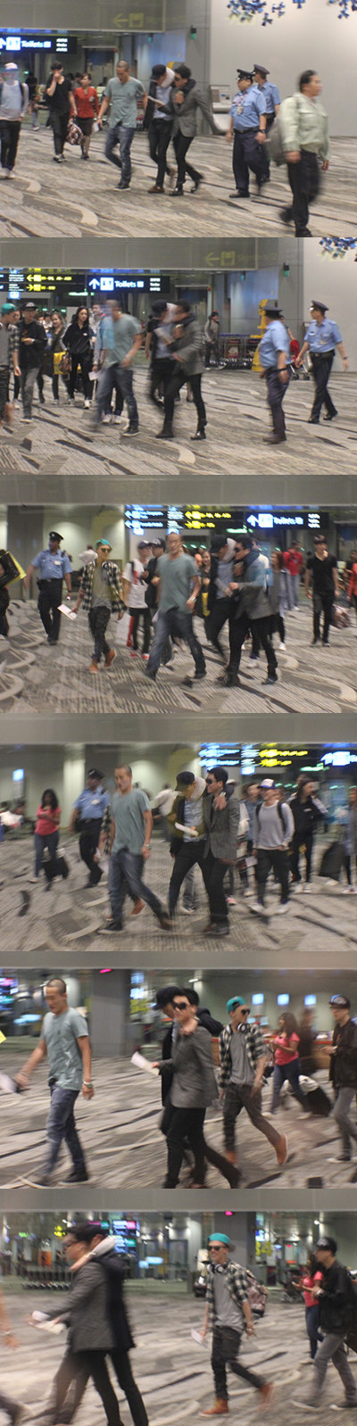 pics - [Pics/vids] Seungri, T.O.P y G-Dragon en el aeropuerto de Changi en Singapur GDTOPVI+CHANGI