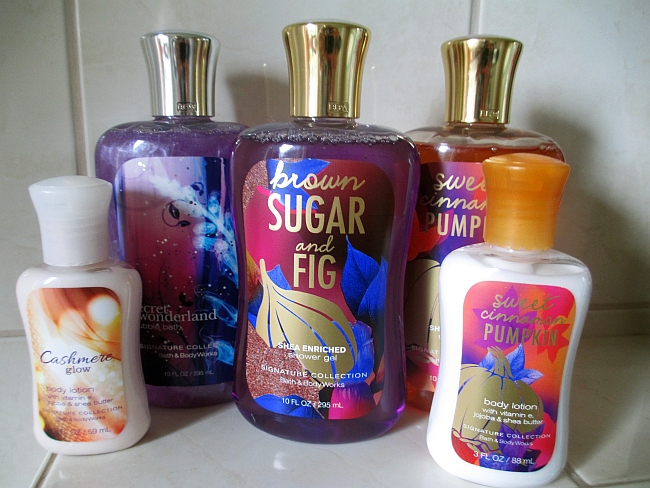 bath body works fall haul peppermint lips beauty blog bath and body works travel size shower gel
